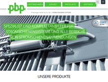 Tablet Screenshot of pbp-preissinger.de